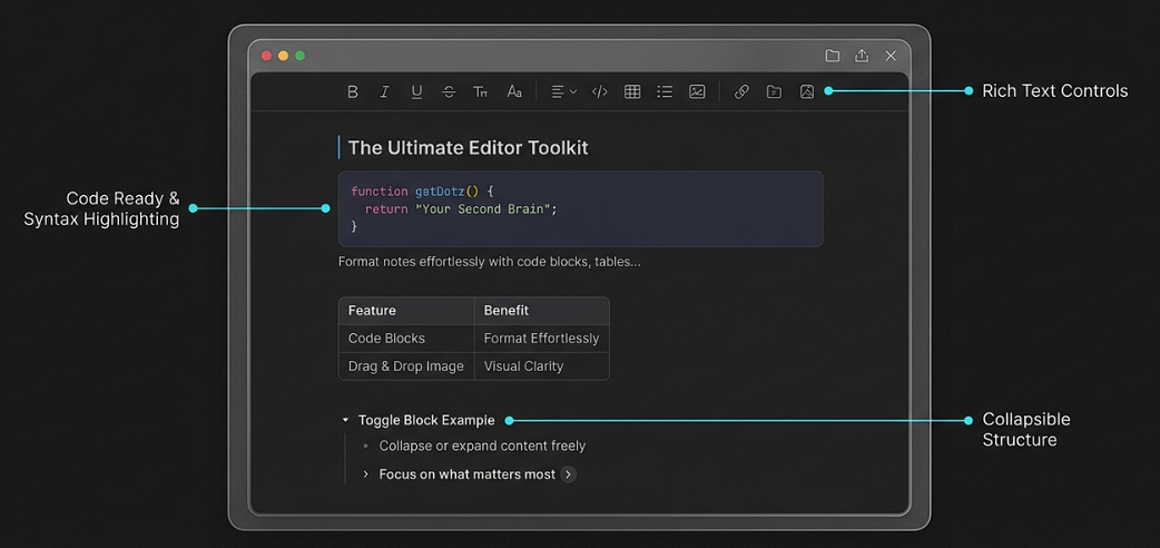Write without limits